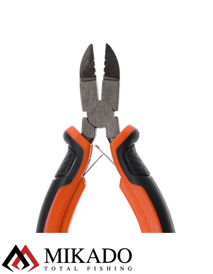 Щипцы-обжимы Mikado CRIMP TOOL SET+набор обжимных трубок (0,6мм х 20шт.+0,7мм х 20шт.+0,9мм x 20шт.)