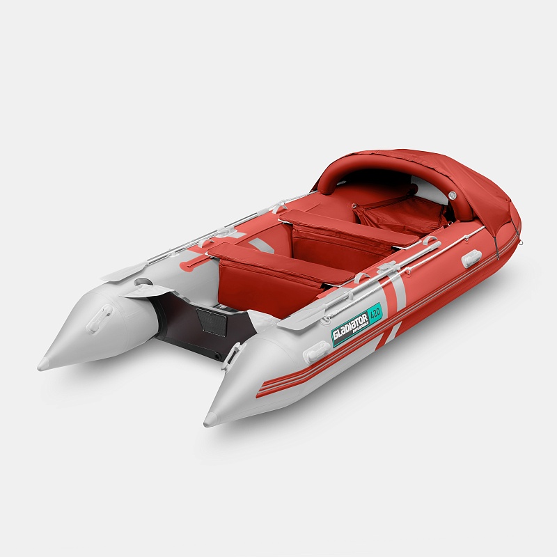 Лодка ПВХ Gladiator Active С420AL надувная